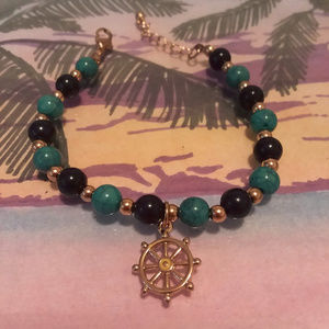 Nautical Boat Cruise Vacation Travel Bracelet